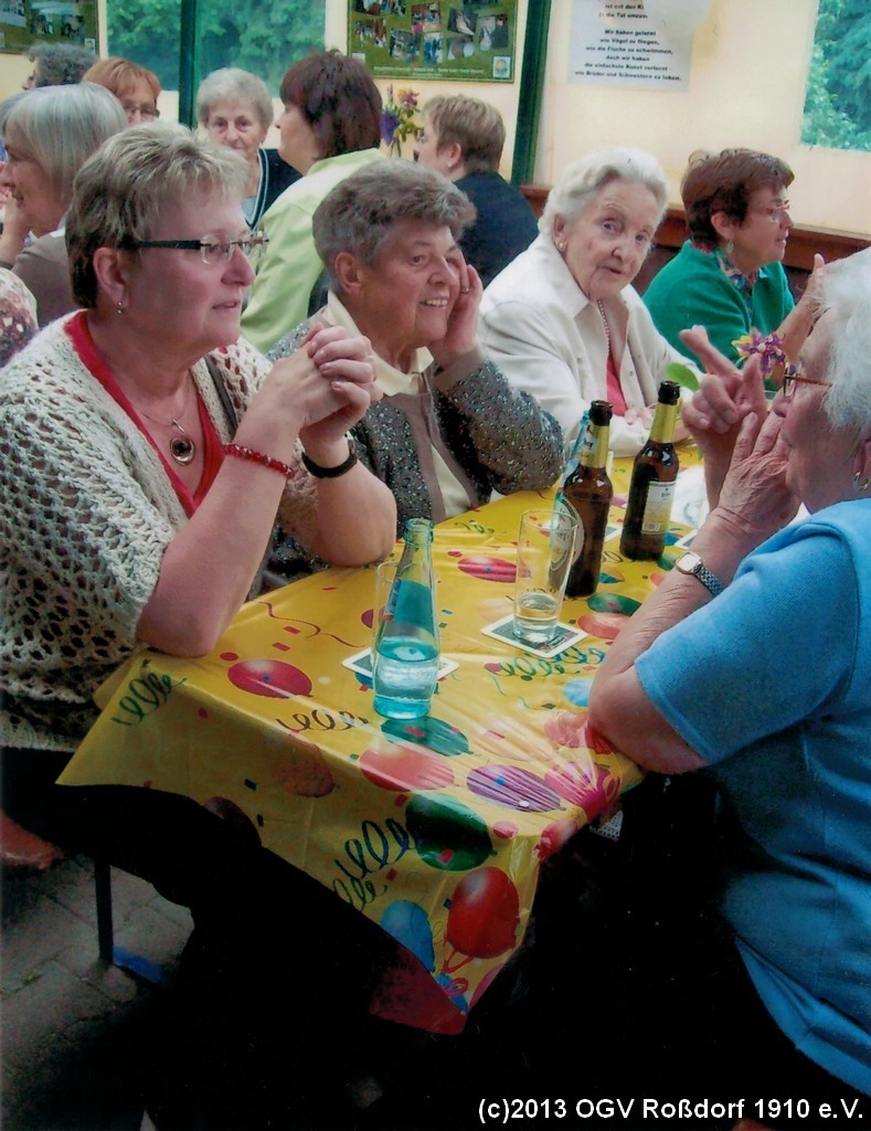 Sommerparty des OGV-Frauenstammtisches